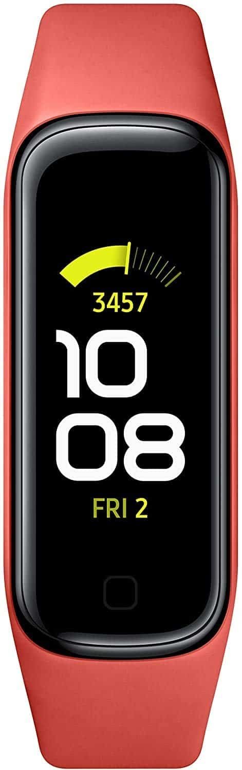 Galaxy Fit 2 wristband battery life display